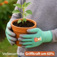 3 Pairs Kids Work Gloves Gardening Gloves Children for 810 Years, Slip…