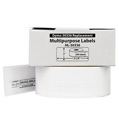 DYMO 30336 Direct Thermal Multipurpose Labels (1″ x 2-1/8″) – (20) Rolls of 500