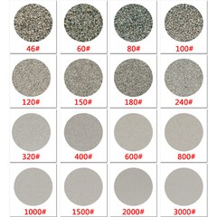6″ inch Diamond Grinding Disc Flat Lap Disk Grit 60-3000 Tools for Stone from CN