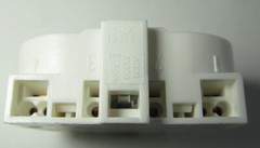 4x VS LIGHTING 2G11 T140 SURFACE MOUNT LAMPHOLDERS CFL SOCKET TC-L 4-PIN 2-HOLE