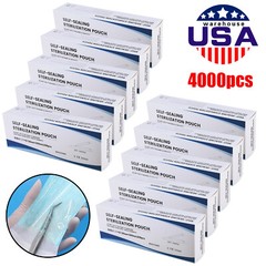3.5″ x 10″ Self-ing Sterilization Pouches for Autoclave (Choose Quantity) SL