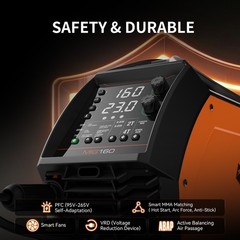 JASIC Welder MIG160 PFC Multi-Process MIG Welding Machine 95-265V Wide Voltage