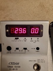 Cedar Digital Torque Tester DI-4B-25 for impact tools, “Tested / Working”