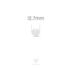 1/2” ( 12.7mm ) Polypropylene ( PP ) Solid Plastic Balls Precision Sphere