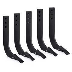 5 Pack 16” Box Blade Shank Scarifier Shanks Teeth 3 Holes Box Scraper Shank