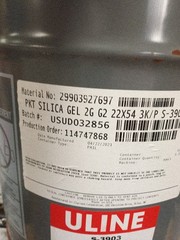 ULINE DESICCANT S-3903 5 GALLON BUCKET (3000).