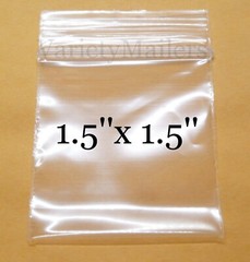 500 Reclosable Bag Variety Pack ~ 5 Small Sizes ~ Plastic Storage Baggies