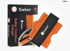Saker Contour Gauge (5 Inch Lock) Profile Tool- Adjustable Lock-Precisely Copy