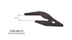 1 Excavator / Backhoe Bucket Weld On Shank, Tooth & Pin- 230, D51750, TF23D