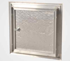24″ x 24″ System AluLight Exterior & Interior Access Door with Key Lock