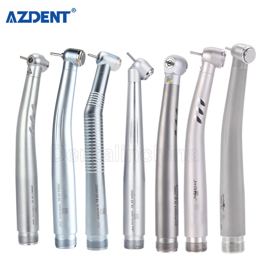 Dental NSK Style LED Pana Max High Speed &Low Speed Handpiece Push Button 2Holes