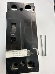 Cutler Hammer Westinghouse CA2200V 2-Pole 200A W/Lugs 240V Ca2200 200 Amp