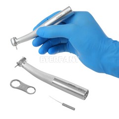 ETERFANT Dental LED Light High Speed Turbine Handpiece 3 Water Spray Push Button