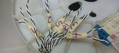 3,539 ft Spool of Sea Wire and Cable 22E19 TWP Black & White 22GA Silver/Copper