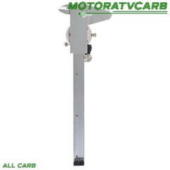 ALL-CARB 6″ DIAL CALIPER CARBON STEEL SHOCKPROOF .001″ OF ONE INCH