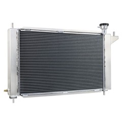All Aluminum Radiator Ford Mustang 94-96 3.8L 5.0L V6 V8 4 Row Core Crossflow