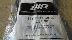 PIP Protective Industrial Products 34-225/XL Nitrile Coated Nylon Gloves 12 Pair