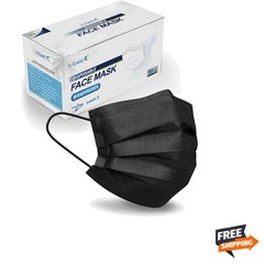 Disposable Face Masks, 3-Ply ASTM Level 3 Medical Grade, FSA/HSA Eligible, Br…