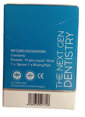 Permanent Dental Cement For Fixing Loose Caps Crowns Bridges Luting Kit