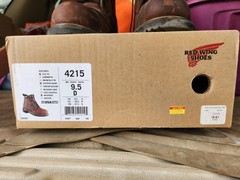 Red Wing Shoes 4215 Men’s Leather Lace-Up Work Boots 9.5 D Electrical Hazard