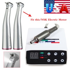 NSK Style Dental Brushless LED Electric Micro Motor 1:5 Increasing Handpiece Kit