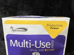 Spectrum Multi-Use Legal size paper 8.5”x 14” NEW IN PACKAGE 500 Sheets