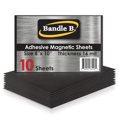 Flexible 8”x10” Magnetic Sheets – Perfect for Fridge Magnets & DIY Projects