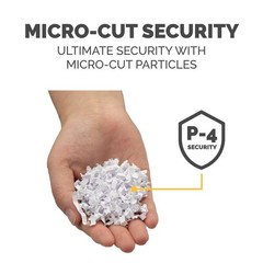 Fellowes 8MC Shredder 8 Sheet Micro-Cut Paper Shredder – Medium Use (LX41RS)™