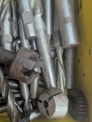 Mulling Machine End Mill Lot with New Bits Included Made In USA