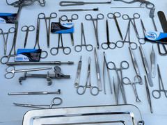 Basic Pediatric Surgery Set Of 38 Pieces Child Treat Surgical Instrument