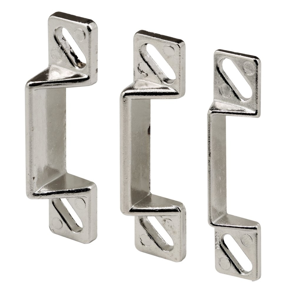 Prime-Line K 5148 1-11/16 In. Zinc Diecast Constructed Strike 3 Pack,