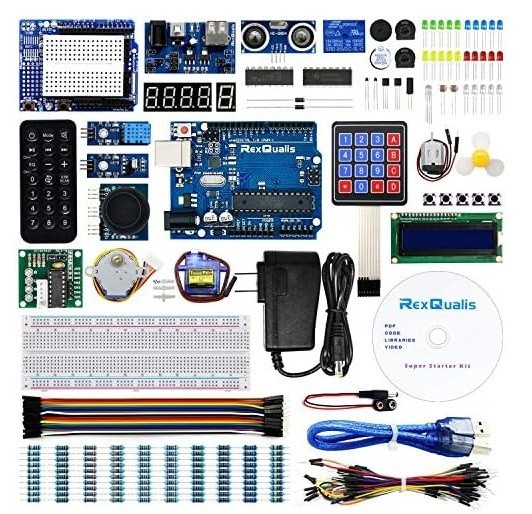 Super Starter Kit Based on Arduino UNO R3 with Tutorial and Controller Board Com