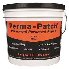Perma-Patch Pp-30-Fp Cold Patch, Pail, Black, Pp-30-Fp