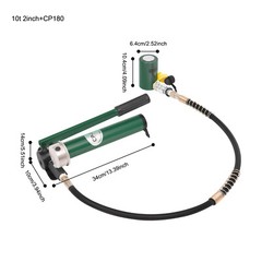Portable Hydraulic Jack Hydraulic Lifting Cylinders,Hydraulic Ram Jack+Hand Pump