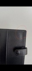 Louis Vuitton Authentic Notebook Cover Epi Black Agenda PM Noir Made in Spain