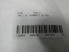 The L.s. Starrett Co 731 Outside Micrometer 2-3in