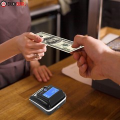 Automatic Cash Currency Money Counter Machine Counterfeit Bill Detector UV MG IR