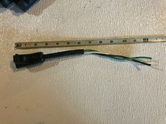 KORD KING NEMA 5-15R FEMALE PLUG 12″ BARE LEADS FOR SPLICING
