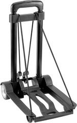 Folding Hand Truck, 55 Lbs 25 KG Heavy Duty Solid Construction Utility Cart w…