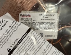Lincoln Electric ED031411 Welding Wire, 33 Lb, Superarc L-56, ER70S-6, 0.035 in