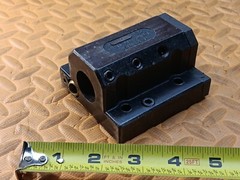 Hardinge 1″ I.D. Lathe Tooling Block CS-24 50mmX60mm Boring Bar Holder USA 1.0