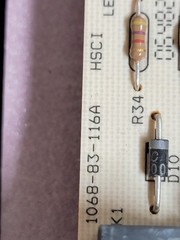 1068-83-116A Carrier Control Board Roof Top Unit