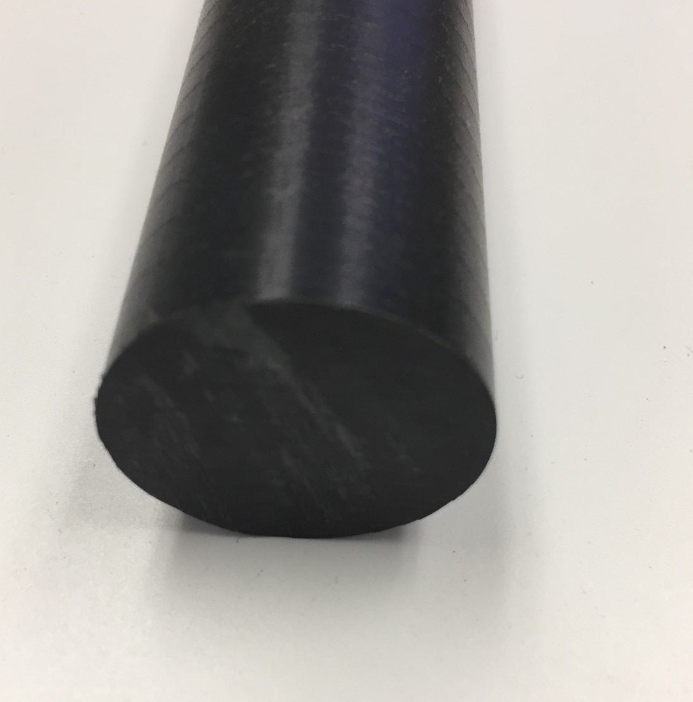 Delrin Acetal Rod Black 1-1/4″ 1.25 diameter 12″ long bushings bearings