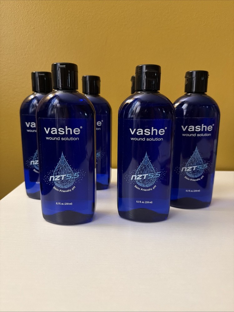 Vashe Wound Solution OTC Pure Hypochlorous Acid-Preserved Wound Cleanser – 8.5Oz