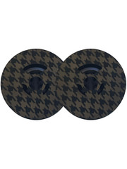 FJA Products Custom Spools With New Black Ribbon on 2 Inch Spool 1/2 Inch Ribbon