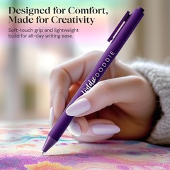 Scented Retractable Gel Pens – Fine Point (1.0 mm), Assorted Fruity Yoobi