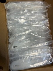 Clear Reclosable Zip Plastic Poly Bags 9” X 12” (1000 Count) 2 Mil