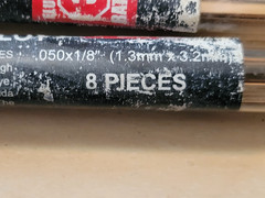 HARRIS DYNAFLOW PHOS-COPPER SILVER BRAZING ALLOY 1/8 D620FMPOP 48 STICKS
