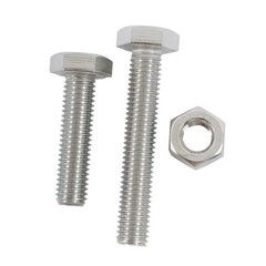 192PCS Stainless Steel Heavy Duty Hex Bolt/Nut Kit M6/M8/M10 304SS w/Washers