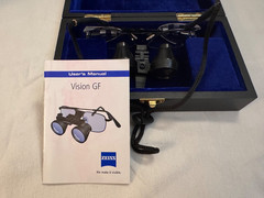 Zeiss Vision GF – 2.5X – Surgical / Dental Loupe BinocuIars + Case